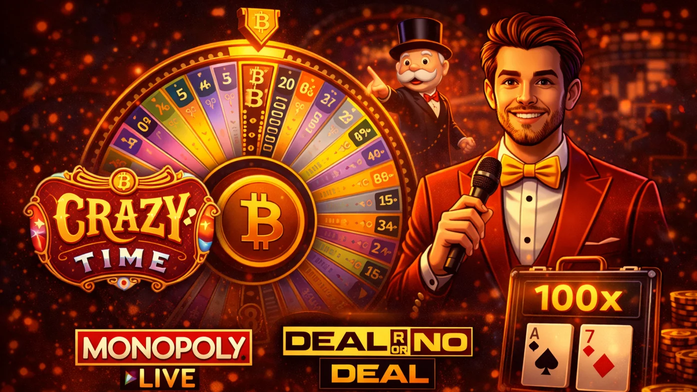 Live Game Shows Bitcoin Casino